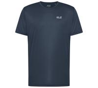 T-shirt Jack Wolfskin Tech manica corta blu notte - L