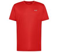 Jack Wolfskin - Tech Tee - Maglia funzionale M rosso