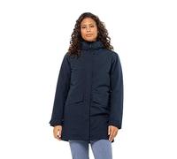 Jack Wolfskin Tempelhof Coat W, Blu Notte, L Donna