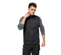 Jack Wolfskin Top Peak Vest M, Gilet Uomo, Nero