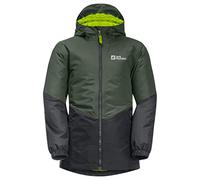 Jack Wolfskin TRIOS JACKET K, Cappotto Unisex, thyme green,
