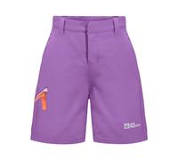 Jack Wolfskin Turbulence-Pantaloncini K, Rosa Marina, 128 cm Bambina