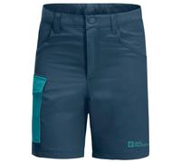 Jack Wolfskin Unisex Active K Shorts, Dark Sea, 152, Mare Scuro, 12 Anni