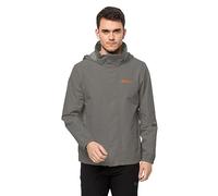 Jack Wolfskin Stormy Point 2l Jkt M, Giacca Uomo, Nero, XXL
