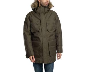 Jack Wolfskin Uomo Giacca parka Winterfrost Down, verde