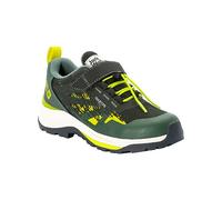 Jack Wolfskin Vili Hiker Texapore Low K, Scarpe da Passeggio Unisex-Adulto, Ardesia/Verde, 36 EU