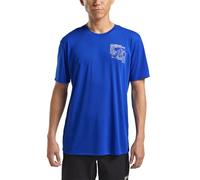 Jack Wolfskin Vonnan Graphic T M T-Shirt, Explore Vibrant Blue, L Uomo