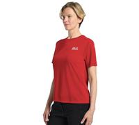 Jack Wolfskin Vonnan Graphic Short Sleeve T-shirt Rosso 2XL Donna
