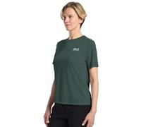 Jack Wolfskin Vonnan Graphic Short Sleeve T-shirt Verde S Donna