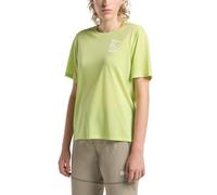 Jack Wolfskin Vonnan Graphic T W T-Shirt, Explore Cool Matcha, L Donna