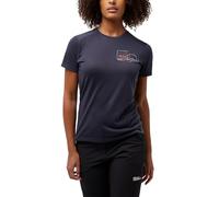 Jack Wolfskin Vonnan Graphic T W T-Shirt, Grafite, XS Donna