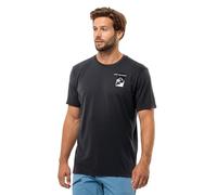 Jack Wolfskin Vonnan S/S Graphic T M Maglietta, Phantom, S Uomo