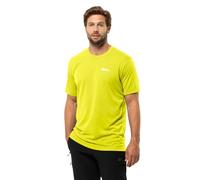 Jack Wolfskin Vonnan S/S T M Maglietta, lucciola, L Uomo