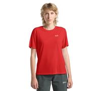 Jack Wolfskin Vonnan Short Sleeve T-shirt Rosso 2XL Donna