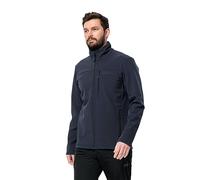 Jack Wolfskin Whirlwind Men Giacca Softshell, Blu Notte, XXL Uomo