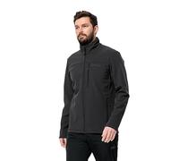 Jack Wolfskin Whirlwind Men Giacca Softshell, Nero, S Uomo