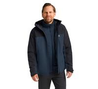 Jack Wolfskin Wild Places 3in1, giacca da sci, uomo, blu scuro L(52) Midnight Sky