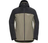 Jack Wolfskin Wild Places 3in1, giacca da sci, uomo, beige M(50) Linen
