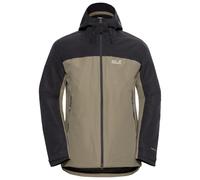 Jack Wolfskin Wild Places 3in1, giacca da sci, uomo, beige M(50) Linen