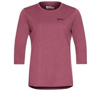 Jack Wolfskin - Women's Crosstrail 3/4 Tee - Maglia a manica lunga S lilla/rosso