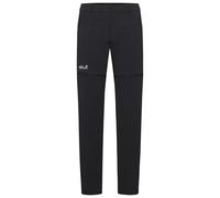 Jack Wolfskin Hikeout Zip Away Pants Nero 36 / Long Donna