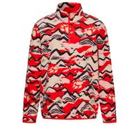 Jack Wolfskin - Women's Paw Era 100 Print Halfzip - Pullover in pile L rosso