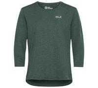 Jack Wolfskin - Women's Wildtrail 3/4 - Maglia funzionale L blu