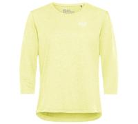 Jack Wolfskin - Women's Wildtrail 3/4 - Maglia funzionale S giallo