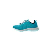 Jack Wolfskin Woodland 2 Vent Low W, Scarpe da ginnastica, Donna, Piastrelle Blu, 35.5 EU