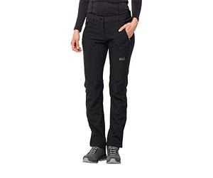 Jack Wolfskin Zenon - Pantaloni Softshell da Donna, Elasticizzati