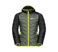 Jack Wolfskin ZENON PRINT JACKET K, Cappotto Unisex, thyme green all over,