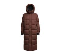 JACK1T Giacca per outdoor ' Black Star Extra Long Puffer Matt ' marrone chiaro Donna JACK1T M