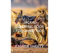 JACKAL COLORING BOOK FOR SMART KIDS