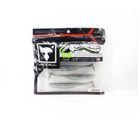 Jackall Soft Esca Rhythm Wave 4.8 Pollici Dark Thunder Clear Silver (8710)