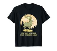 Jackalope Creatura Creature Mitologiche Maglietta