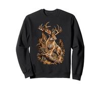 Jackalope Cryptid Antlered Rabbit Folklore Americano Felpa