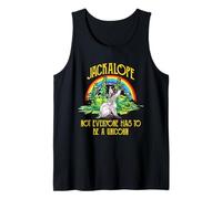Jackalope Not Everyone Has To Be A Unicorn Rainbow Camping Canotta