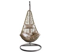 Milani Home JACKALYN sedia sospesa da giardino colore Marrone