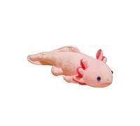 JACKANNA Axolotl - Peluche realistico come portachiavi o peluche messicano (morbido e lavabile, ideale per i bambini) (pesce rosa)