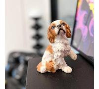 JACKANNA Schleich Animali Statua decorativa, Schleich Cane in miniatura da collezione Cane, Schleich Cani realistici, Statua animale realistica, decorazione per la casa, poliresina (2)