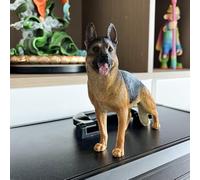 JACKANNA Schleich Animali Statua decorativa, Schleich Cane in miniatura da collezione per cani, statuetta realistica, decorazione per la casa, in poliresina (cane da pastore)
