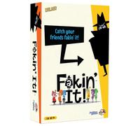 JACKBOX Games Fakin’ It Board Game - for Adults & Teens - Fun Social Deduction C