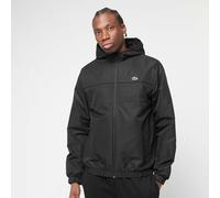 Lacoste Diamond Weave Hooded male Top da pista - Nero - Foot Locker Black S