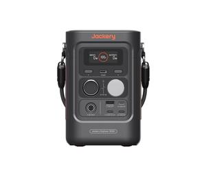Jackery Explorer 300D Powerstation Portatile, Batteria LFP da 288Wh, Alimentazione DC 300W, 2x USB-C fino a 140W, Generatore Solare Leggero e Compatto per Campeggio, Viaggi e Camper