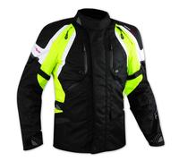 Enduro Giacca Moto Turismo Touring Cordura Impermeabile 4 stagioni Fluo XXL