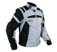 Jacket CE Armour Quality Motorbike Motorcycle Thermal Inner Sport Touring Grey