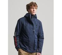 Jacket Giubbino SUPERDRY Giacca Softshell HOODED ULTIMATE WINDBREAKER BLU NAVY