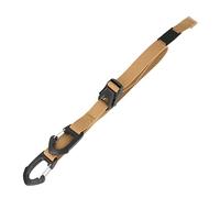 Jacket Gripper - 14x0.6 Inch, Adjustable Luggage Strap, Heavy Duty | Secure Coat Holder With Clip Ring Buckle, Hands-Free Travel Accessory For Backpack Carry-on Baggage