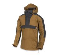 Helikon-Tex Uomo Woodsman Anorak Giacca Coyote/Ash Grey Taglia L (EU) / M (US)