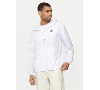 JACKET TOMMY JEANS UOMO MAN GIUBBINO NYLON DM0DM20204 Giacca vento Chicago ECRU